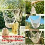 Outdoor hanging swing hammock hammock chair.