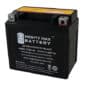 Sealed lead-acid battery by mighty max battery, model ytx5l-bs, 12v 4ah.