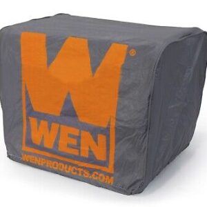 Gray protective cover with the wen logo displayed on it.