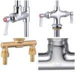 A series of pictures showing different types of faucets.