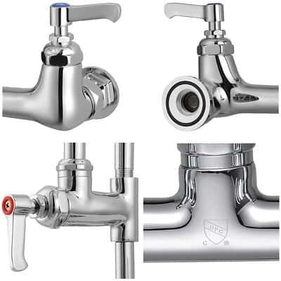 A series of pictures showing different types of faucets.