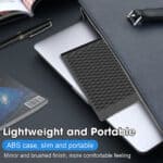 A laptop with a light weight and portable sleeve.