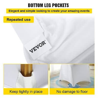 A set of instructions on how to use the bottom leg pockets.