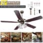 52 inch ceiling fan with remote control.