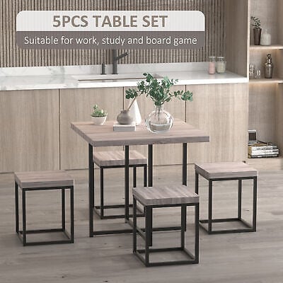 The spcs table set is shown in a kitchen.