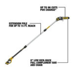 A dewalt dcs220 - 18v lithium - ion cordless string trimmer.