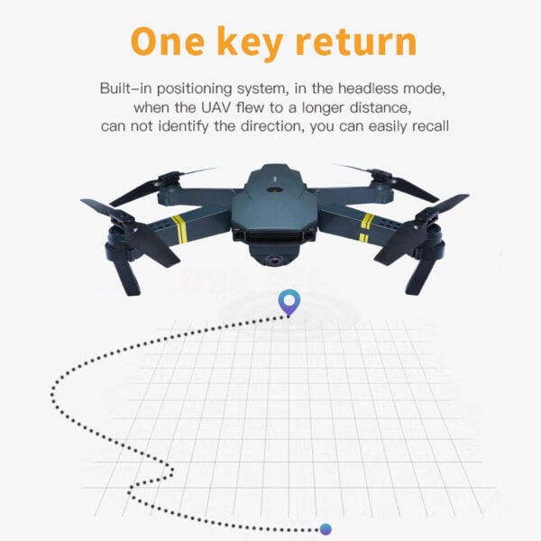 An image of a drone with a map on it.