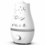 Ultrasonic humidifier with night sky projections.