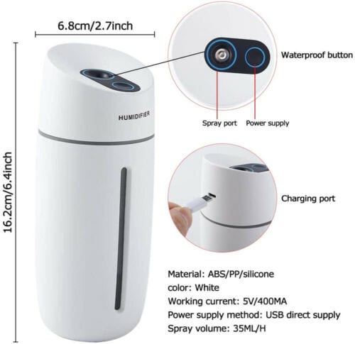 An image of a portable air purifier.
