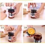 How to open a jar of jam.