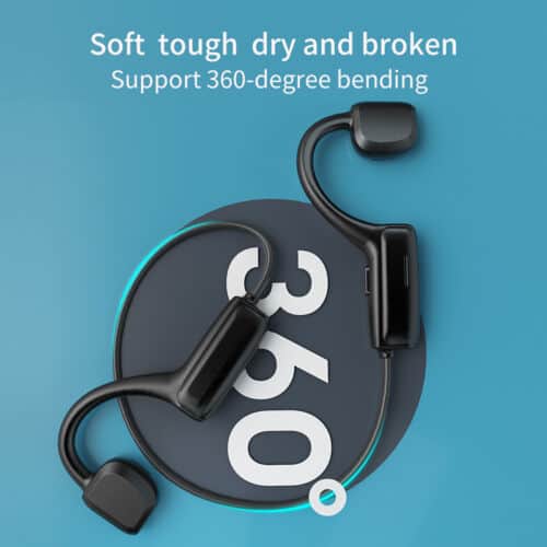 A pair of earphones with the words soft tough and broken.