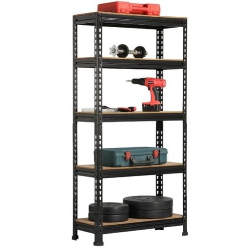 A shelf with tools on it.