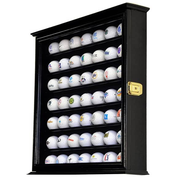 49 Golf Ball Display Case Cabinet Wall Rack Holder 1