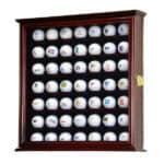 49 Golf Ball Display Case Cabinet Wall Rack Holder