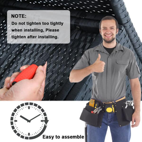 A man is giving a thumbs up while holding a tool.
