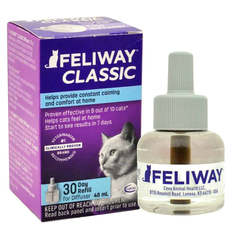 Feliway classic ointment for cats.