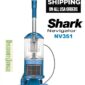 Shark navigator nv331 upright vacuum with free standard shipping.