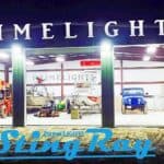 A sign that says primelights stingray rv.