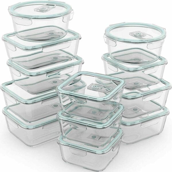 Food Storage Containers Airtight Lids