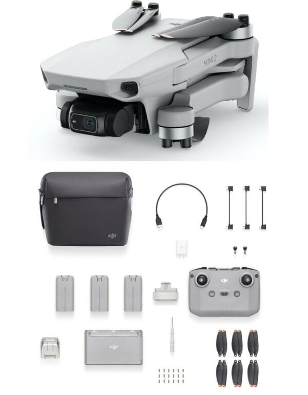 Dji mavic pro drone with accessories and accessories.
