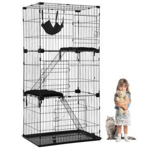 67 inch Cat Cage Kennel Cat Playpen