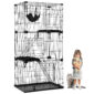67 inch Cat Cage Kennel Cat Playpen