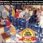 A group of children playing instruments.