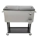 Iron Spray Cooler with Shelf