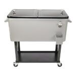 Iron Spray Cooler with Shelf