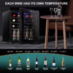 Bottles Compressor wine cooler