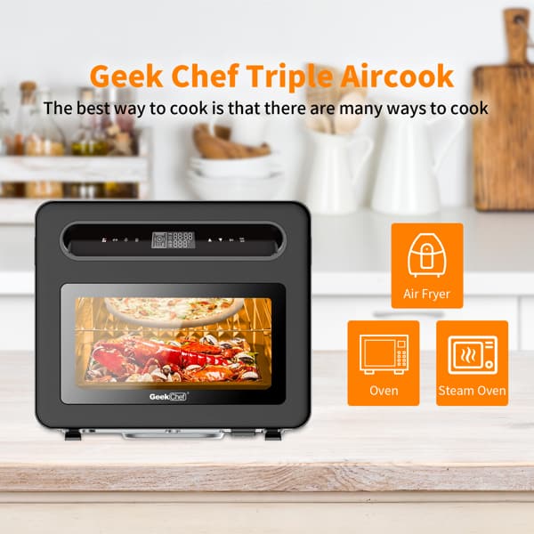 Air Fryer Toast Oven Combo Steam