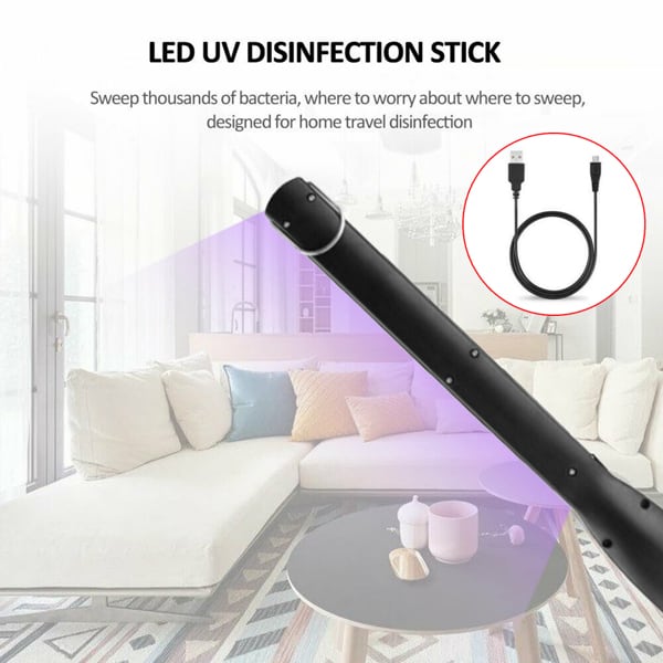 USB Efficient Sterilize Germicidal Lamp Home Handheld Disinfection 2