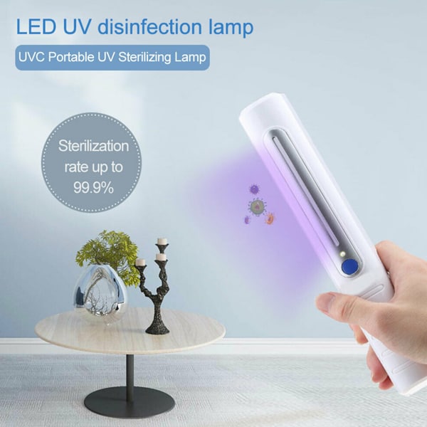 USB LED Sterilize Light Handheld Lamp Home Disinfection 1
