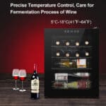 ZOKOP Electronic Wine Cabinet Cold Rolled Glass Door