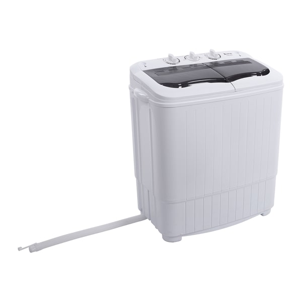 Zokop 14.3(7.7 6.6)lbs Semi-automatic Gray Cover Washing Machine 5