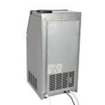 Zokop Stainless Steel Transparent Cover Commercial Ice Machine