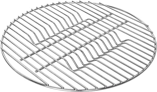 17 In Round Stainless Steel Fire Grate Bottom Charcoal Grate for Weber 22 in Charcoal Grill Heavy Duty Bottom Fire Grate for XLarge Big Green Egg Big Green Egg Accessories Grill Parts for 22 Weber 1