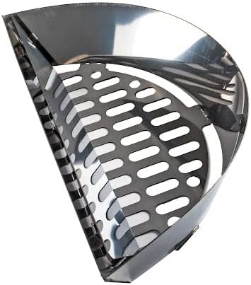 Slow N Sear Stainless Steel Charcoal Basket for 18 Charcoal Grills from SnS Grills 2