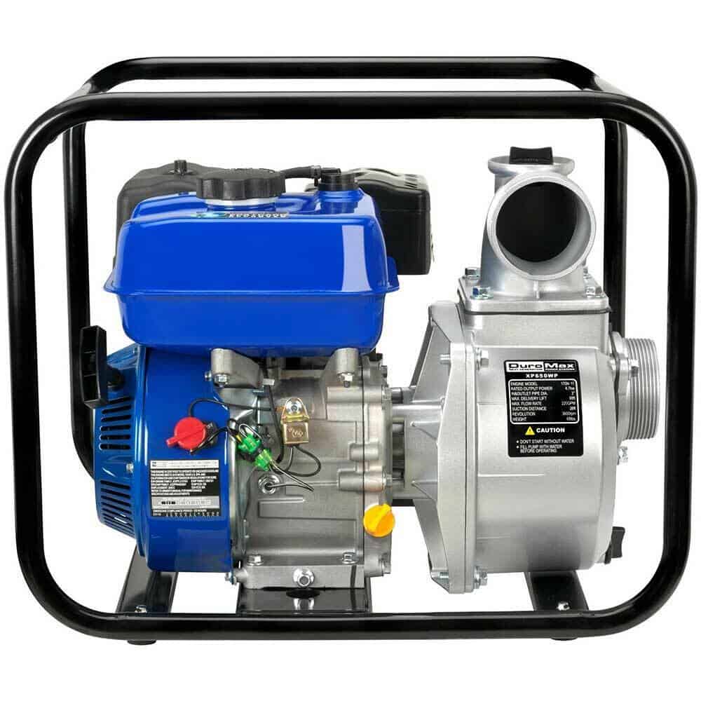 DuroMax XP904WP 427-Gpm 4 Gasoline Engine Portable Water Pump