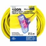 DuroMax-XPC12100C-100-Foot-12-Gauge-Triple-Tap-Extension-Power-Cord