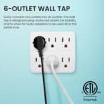 Go-Green-Power-GG-16000TW-6-Outlet-Wall-Tap-Adapter-White