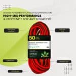 Go Green Power Inc. (GG-14050) 12/3 SJTW Outdoor Extension Cord, Lighted End, 50 ft