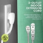 GoGreen-Power-GG-19615-16-3-15-3-Outlet-Extension-Cord-White-15-Ft-Cord