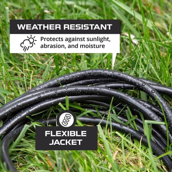 Iron-Forge-Cable-10-Ft-Black-Extension-Cord-with-3-Outlet-16-3-Weatherproof-10-Outdoor-Extension-Cord-Multiple-Outlet-10-Foot-3-Prong-Cable-for-LAN