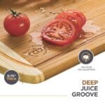 Premium-Thick-Bamboo-Cutting-Board-Set-of-2-Juice-Grooves.-By-Bambusi