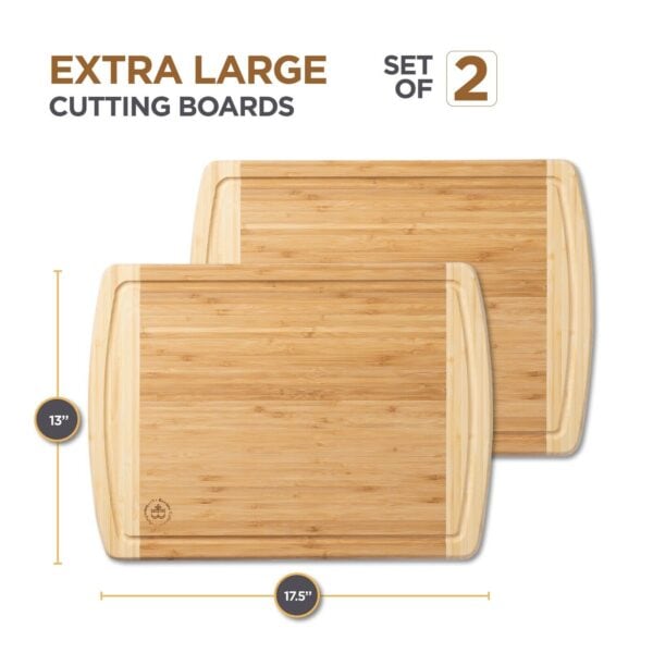 Premium-Thick-Bamboo-Cutting-Board-Set-of-2-Juice-Grooves.-By-Bambusi-5
