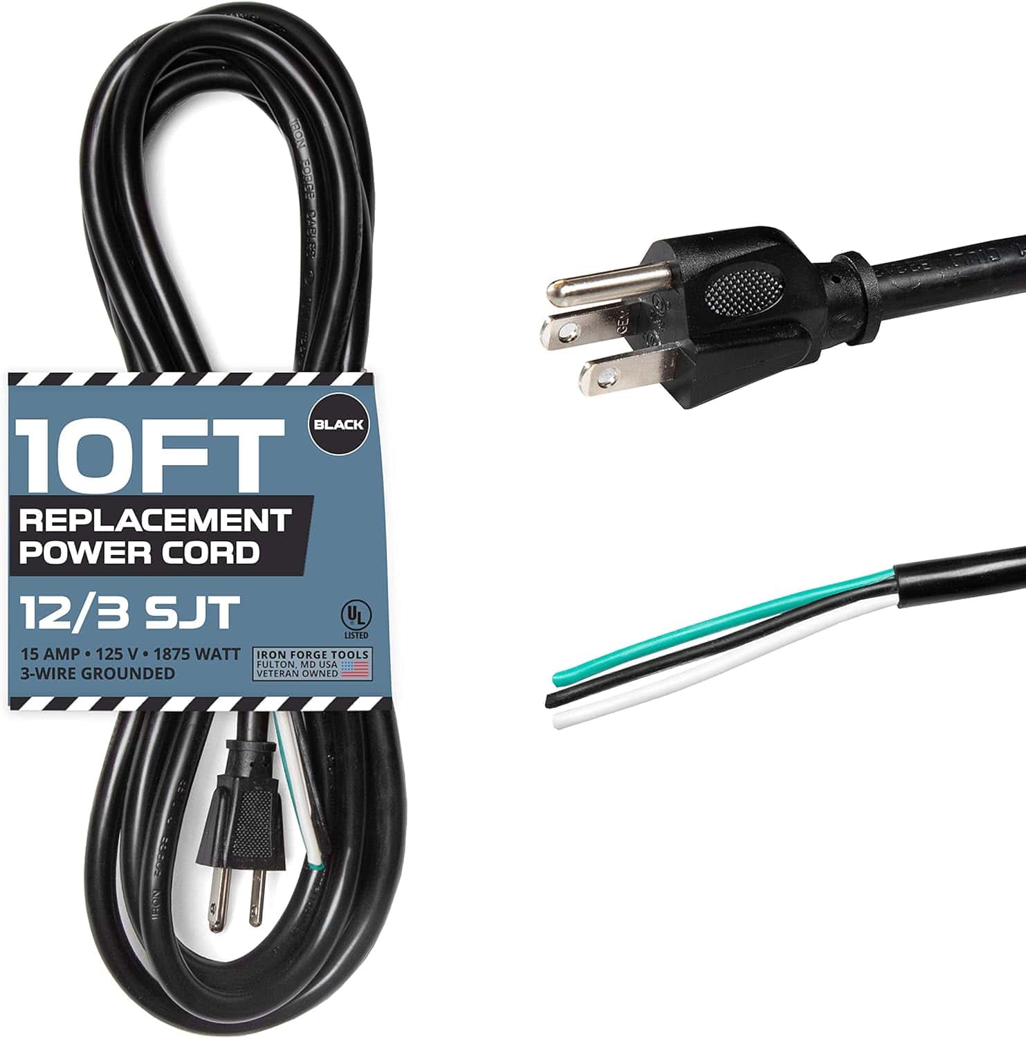 12-AWG-Replacement-Power-Cord-with-Open-End-10-Ft-Black-Extension-Cable-12-3-SJT-NEMA-5-15P