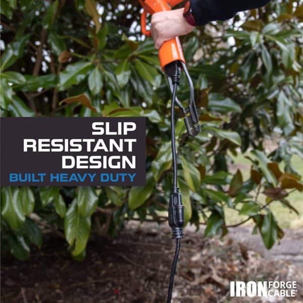Iron-Forge-10-Gauge-Extension-Cord-25-FT-15-AMP-Extension-Cord-with-3-Prong-10-AWG-Water-Resistant-Black-Outdoor-Extension-Cord-Great-for-Generator-Compressor-Major-Appliances-US-Veteran-Owned