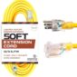 Iron-Forge-Outdoor-Lighted-Extension-Cord-50-Ft-12-3-SJTW-Heavy-Duty-15-AMP-Yellow-Extension-Cable-with-3-Prong-Grounded-Safety-Plug-12-Gauge-Extension-Cord-for-Garden-Major-Electric-Appliances