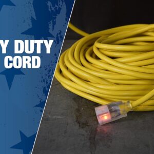 Southwire-25890002-2589SW0002-Outdoor-Cord-12-3-SJTW-Heavy-Duty-3-Prong-Extension-Cord-Water-Resistant-Vinyl-Jacket-for-Commercial-Use-and-Major-Appliances-Foot-Yellow-100-Feet-Ft